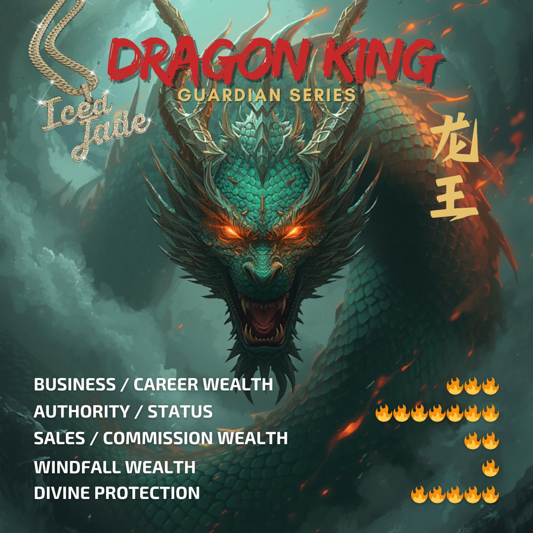 Type A Blueish Green Jade Dragon