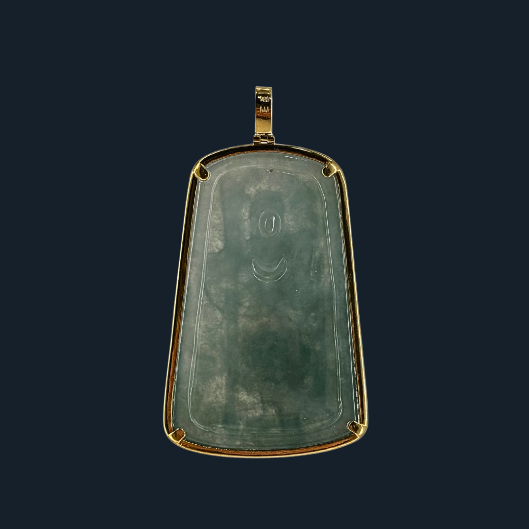 💎 ICED Green Jade Guan Gong